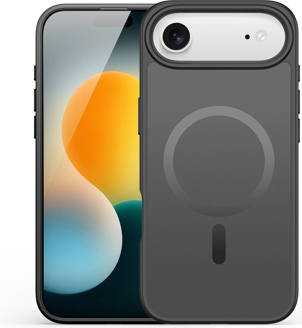 Mbështjellës Dux Ducis Yind për iPhone 17 Air, me MagSafe, i zi