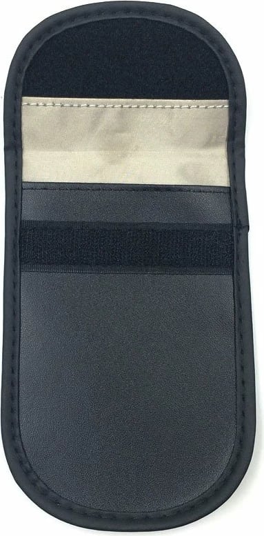 Mbështjellës kundër vjedhjes për çelësa makine Hurtel, Faraday Box, 14x10cm, i zi Mbështjellës kundër vjedhjes për çelësa makine Hurtel, Faraday Box, 14x10cm, i zi