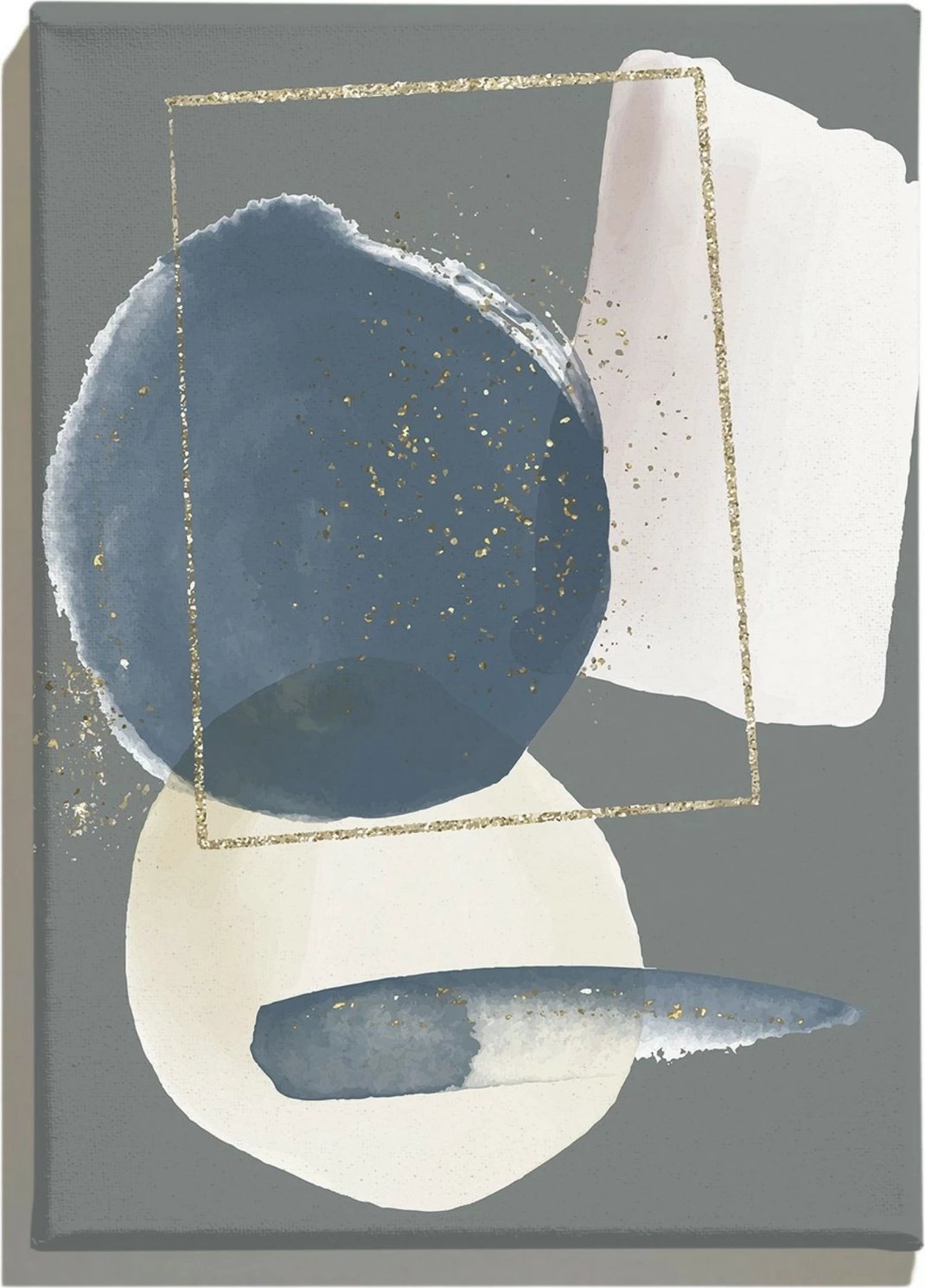 Pikturë dekorative në kanavacë, shumëngjyrëshe, Wallity, ASR_CNV25-28, 70x100cm