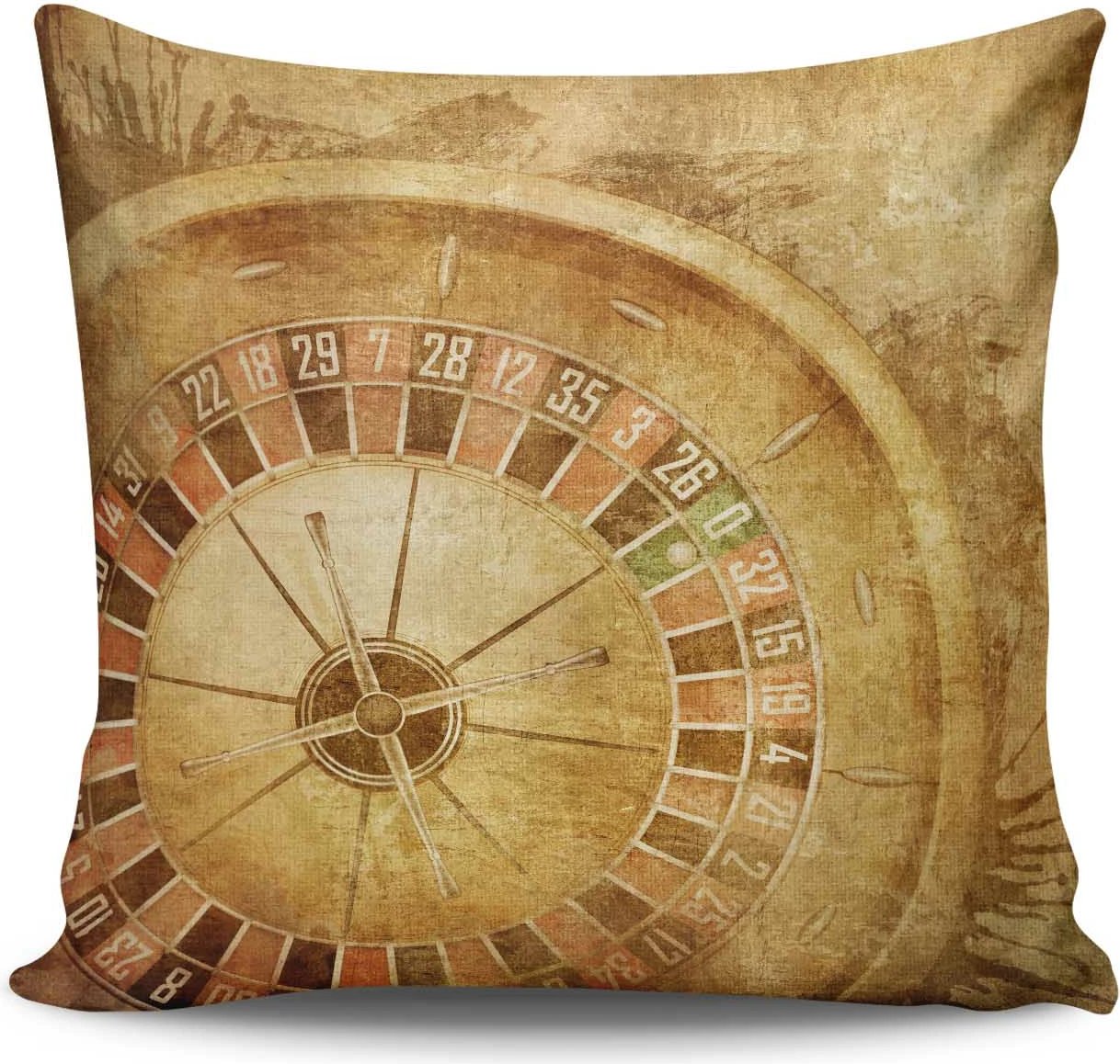 Jastëk dekorativ Aberto Design, NKRLNT-108, shumëngjyrësh, 43x43cm