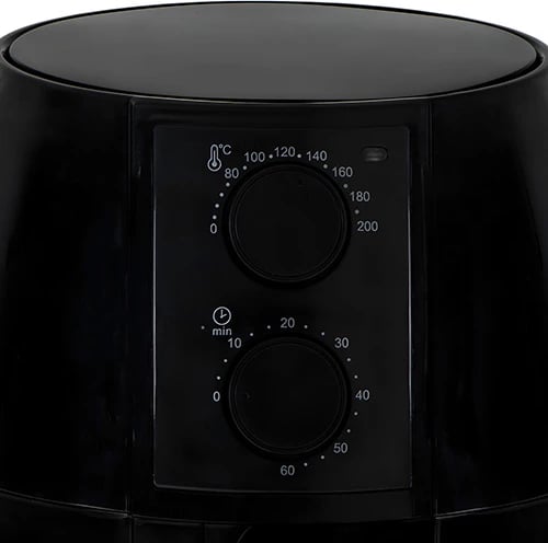 Fritezë me ajër, Adler AD 6312, 2.5 L, 1600W, 80-200°C, kohëmatës 60 min, e zezë
