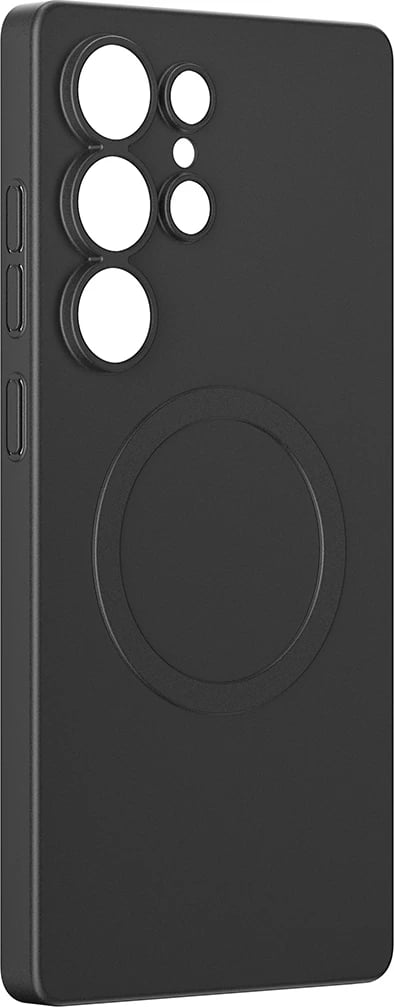 Mbështjellës AmazingThing Minimal Air me unazë magnetike për Samsung Galaxy S25 Ultra, i zi