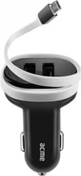 Karikues për veturë Acme CH 106, 2porte, Micro USB 3.1A