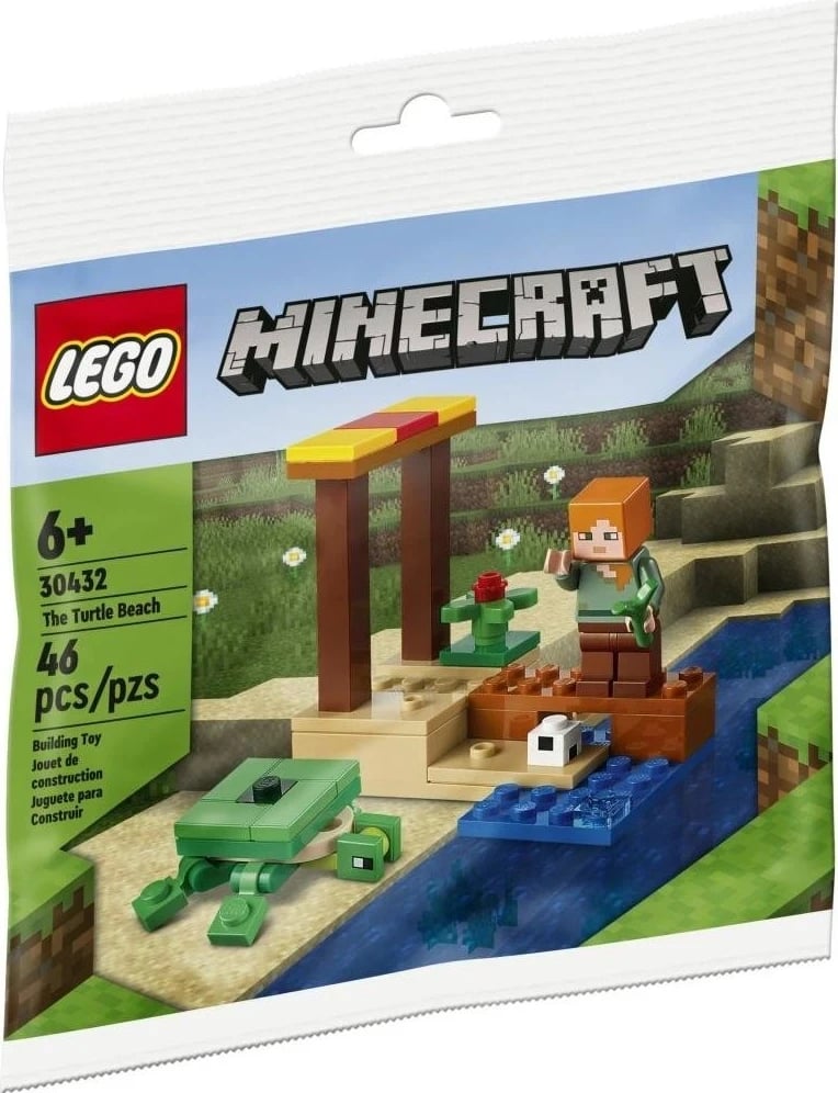 LEGO Minecraft 30432 Plazha e breshkave