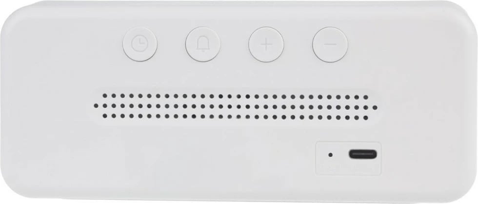 Orë alarmi GreenBlue GB397 me termometër, e bardhë