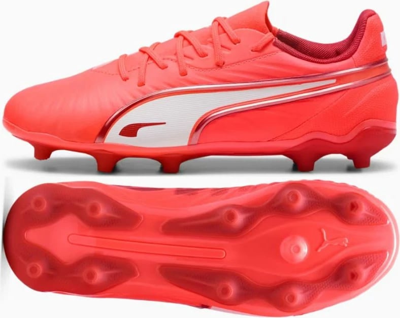 Atlete futbolli Puma për fëmijë, të kuqe