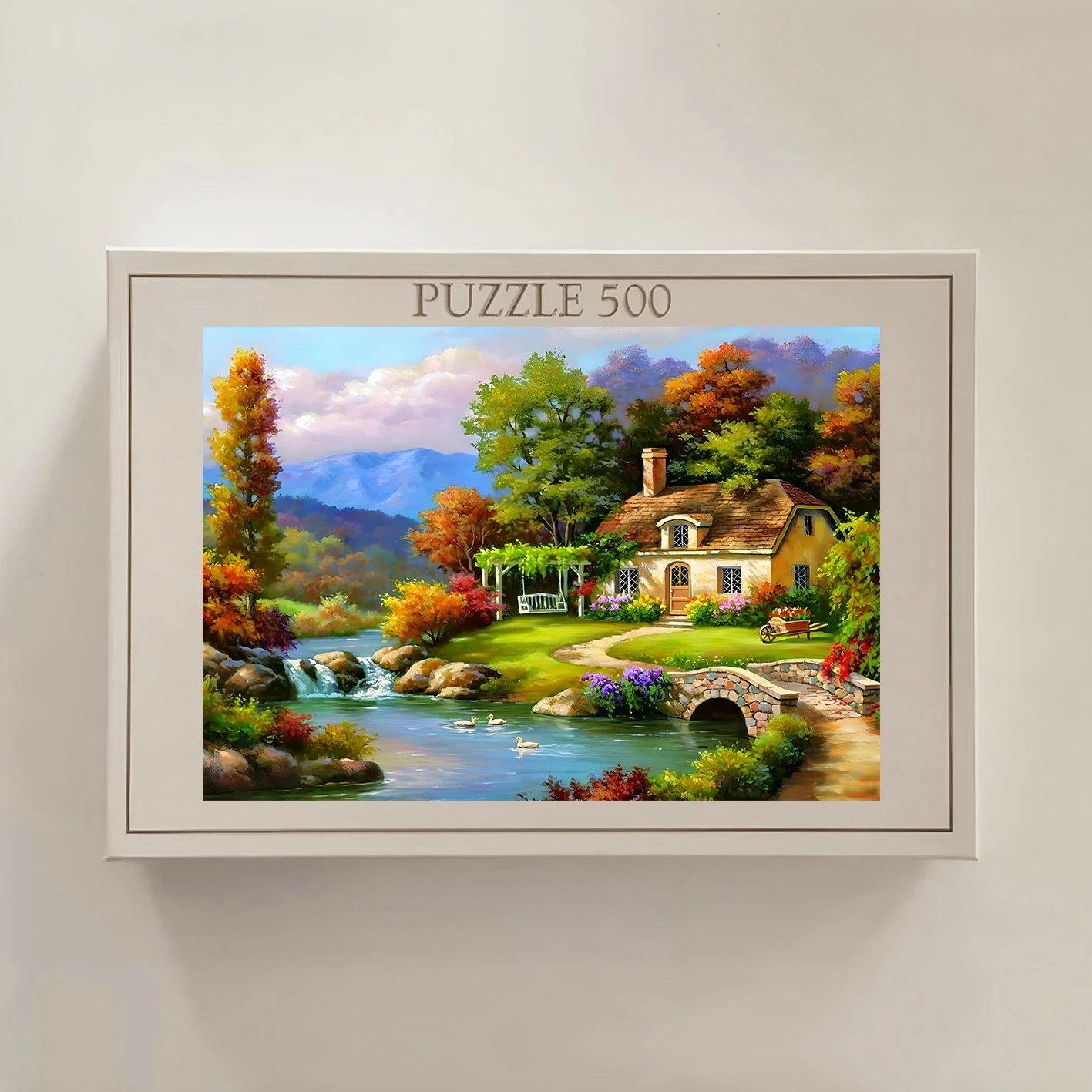 Puzzle 500 copa, Evila Originals, shumëngjyrësh, PZL_07_500