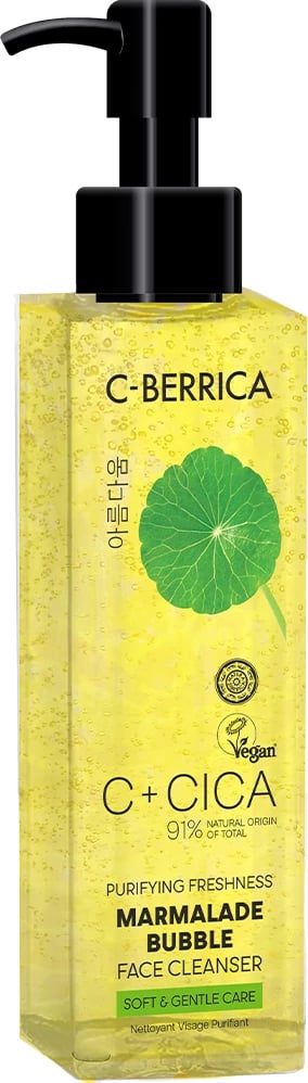 Xhel pastrues fytyre për femra Natura Siberica Cica C-Berrica, 150ml