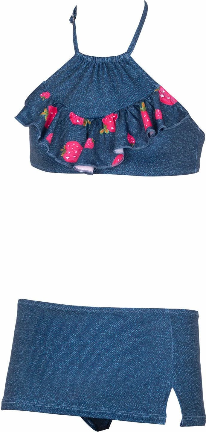 Set bikini dy pjesësh Jumeon, fraise, ngjyrë kaltër