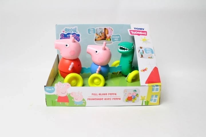 Set lodrash TOMY Winka Peppa Pulling Family