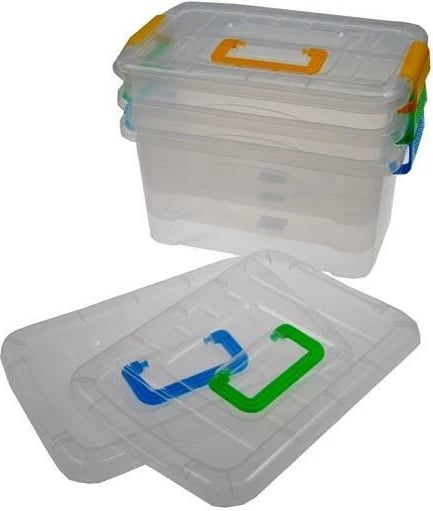 Kuti plastike për ruajtje NEXT 8lt, H15x28.5x19cm