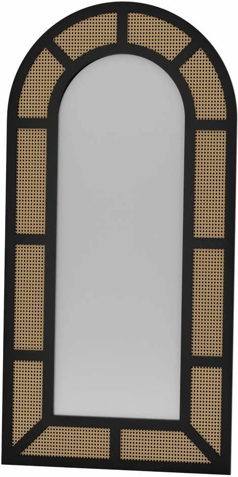 Pasqyrë Cheval, ngjyrë e zezë, Skye Decor Latice, 90x180cm