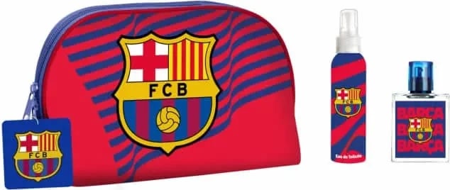 Eau de Toilette për meshkuj FC Barcelona set 3 pjesësh 50ml