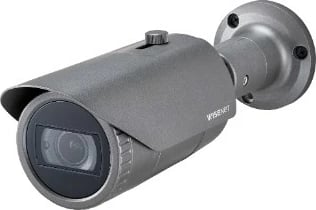 Kamerë sigurie IP Hanwha 2MP IR Bullet, Wired, 120 dB, Gri
