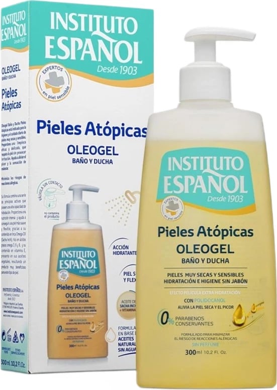 Xhel dushi për trup Instituto Espanol Atopic, 300ml