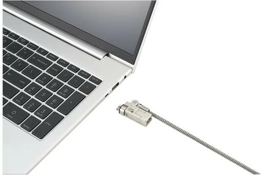 Kabllo sigurie Kensington Slim NanoSaver 2.0 EQ me çelës, 1.83m, Argjend