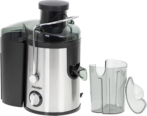 Shtrydhëse frutash, Adler, MS 4126, 600W, depozitë lëngu 0.45L, kolektor tul 1.5L, inox + e zezë