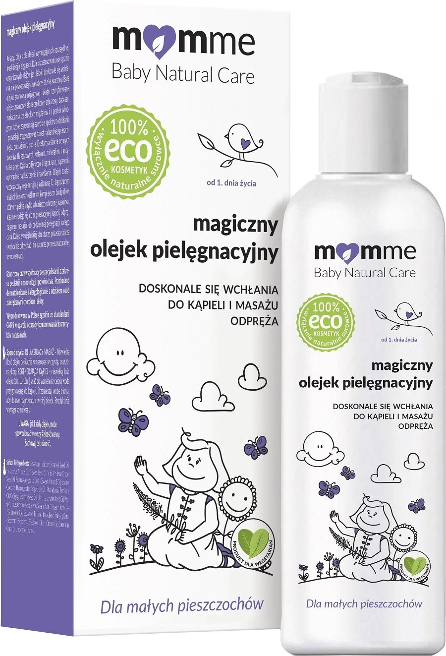 Vaj trupi për fëmijë MomMe Magical Care Oil 150ml