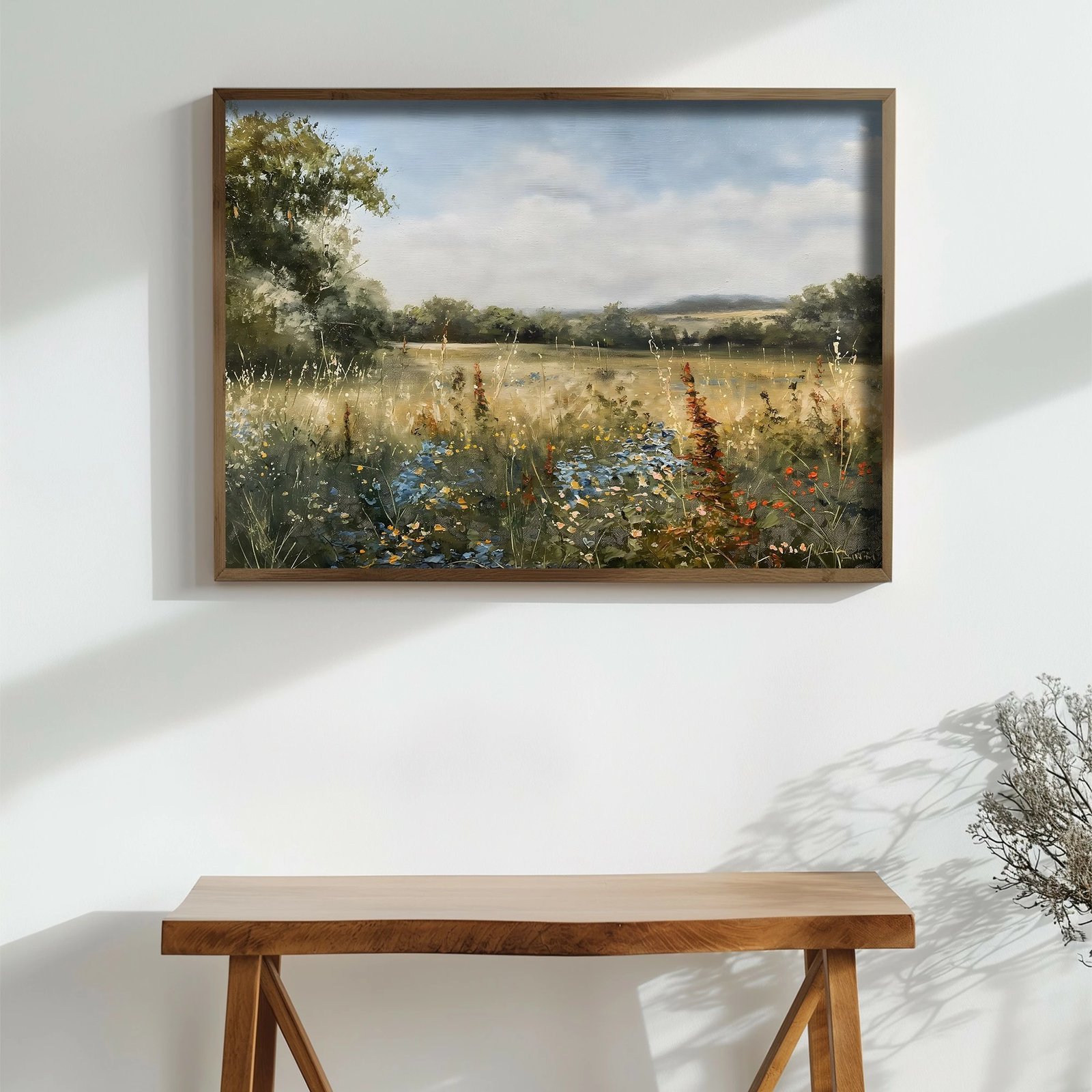 Pikturë dekorative me kornizë MDF, shumëngjyrëshe, Wallity GE191-L