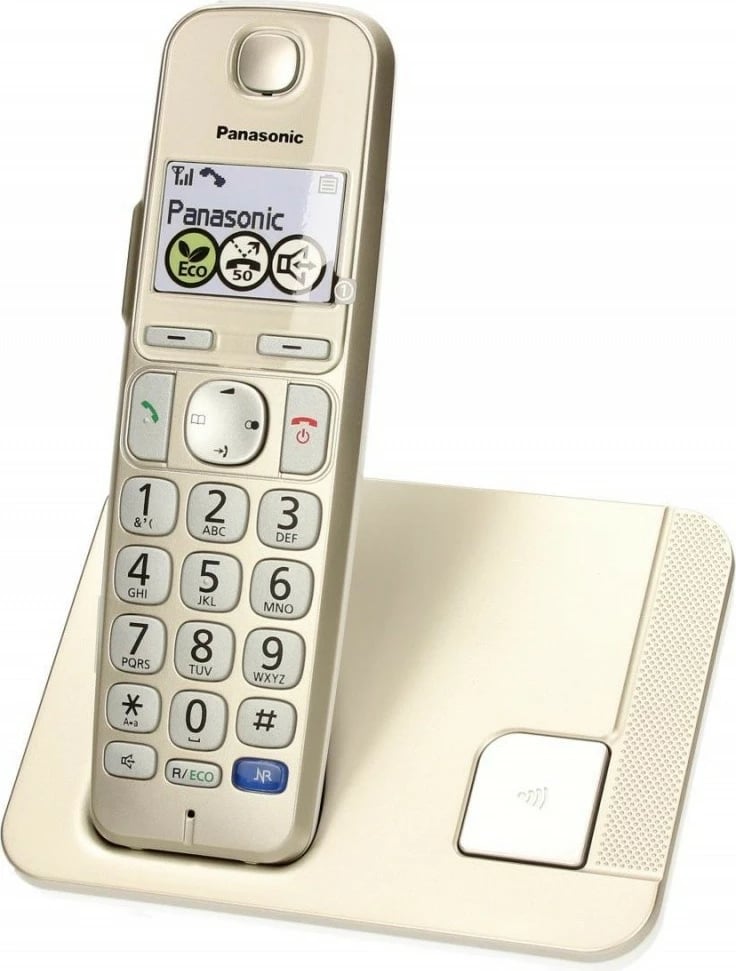 Telefon pa kabllo Panasonic KX-TGE210PDN, i bardhë