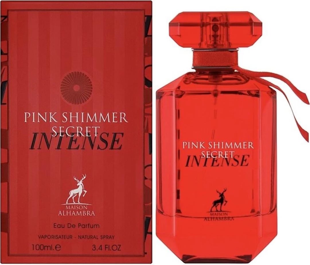 Eau de Parfum unisex Maison Alhambra Pink Shimmer Secret Intense 100ml