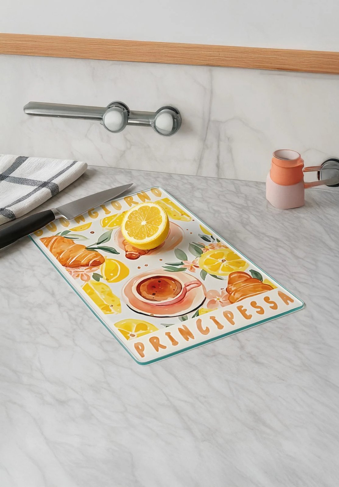 Dërrasë prerëse prej xhami, shumëngjyrëshe, Hermia Kes-00020, 30x40cm Dërrasë prerëse prej xhami, shumëngjyrëshe, Hermia Kes-00020, 30x40cm