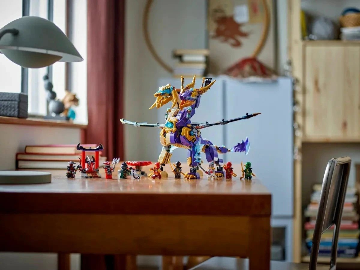Set LEGO NINJAGO 71836 Arc Dragon of Focus, 869 copë
