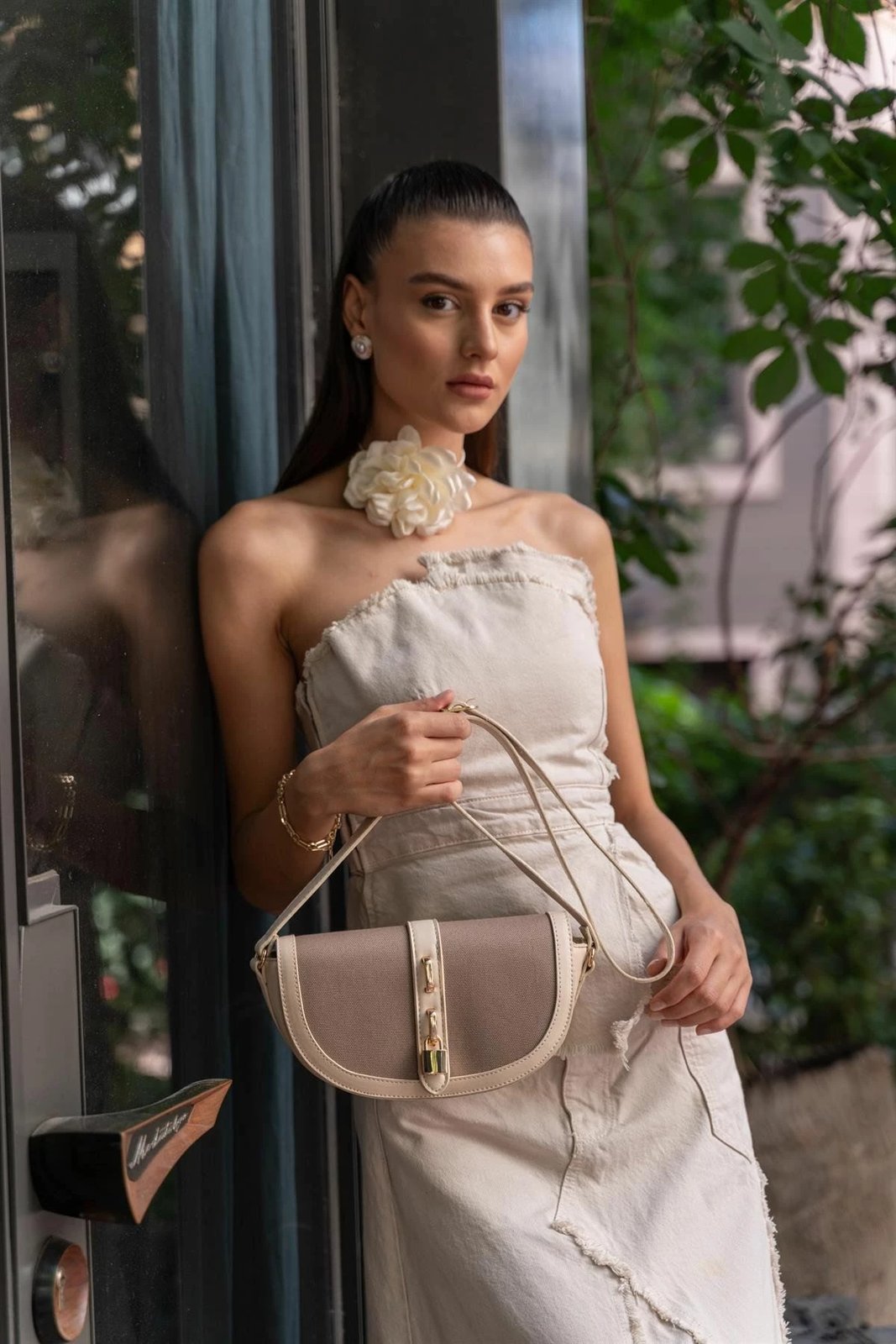 Çantë supi Zoozie Bags, ngjyrë mink, MK1020023SV10-020