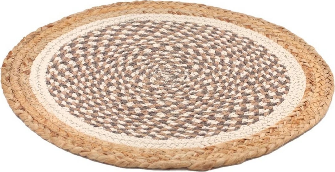 Ndamëse tavoline prej jute, Hermia, SRV0070, natyrale, 38cm