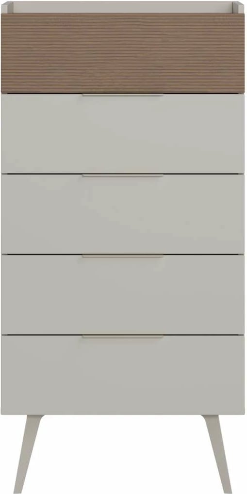 Komodë Hanah Home Milano 5, ngjyrë mink