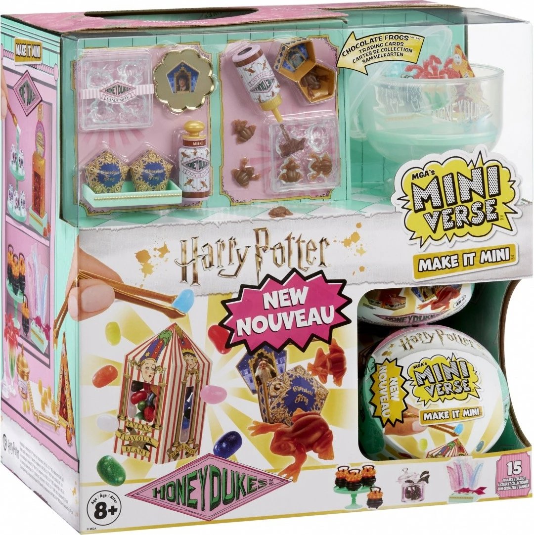 Set figurina Miniverse MGA Harry Potter Honeydukes, 15 pjesë
