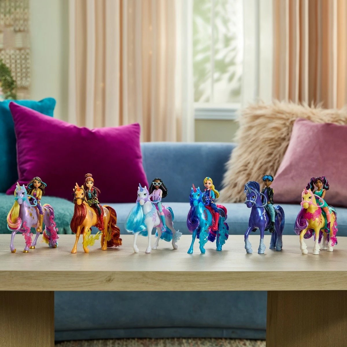 Set figurina Unicorn Academy Spin Master Sophia/Star, 11 cm + 12 cm, plastikë, për vajza