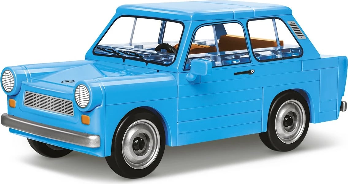 Set ndërtimi Cobi Trabant 601, 72 pjesë, blu