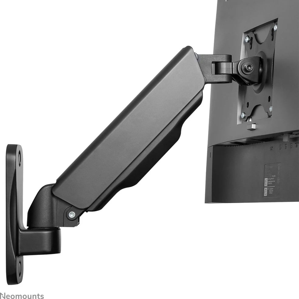 Mbajtëse muri për monitor/TV Neomounts WL70-440BL11, gas spring, full motion, 17-32 inç, e zezë