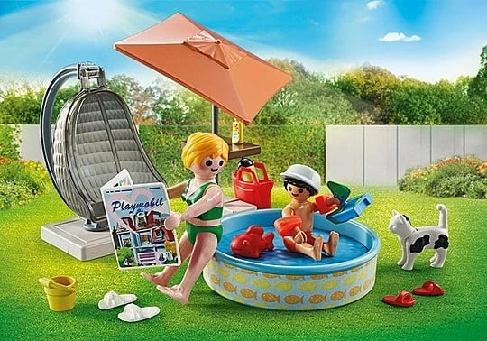 Set figurash Playmobil My Life 71476, 29 pjesë, lojë verore në kopsht