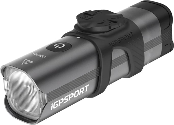 Dritë biçiklete e mençur iGPSPORT VS800S, 800 lumen, e zezë, përpara