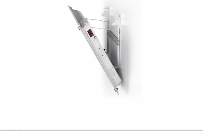 Ngrohës paneli MILL MB1000L DN 1000W, me xham, termostat digjital, IPX4, 123×25 cm, i bardhë