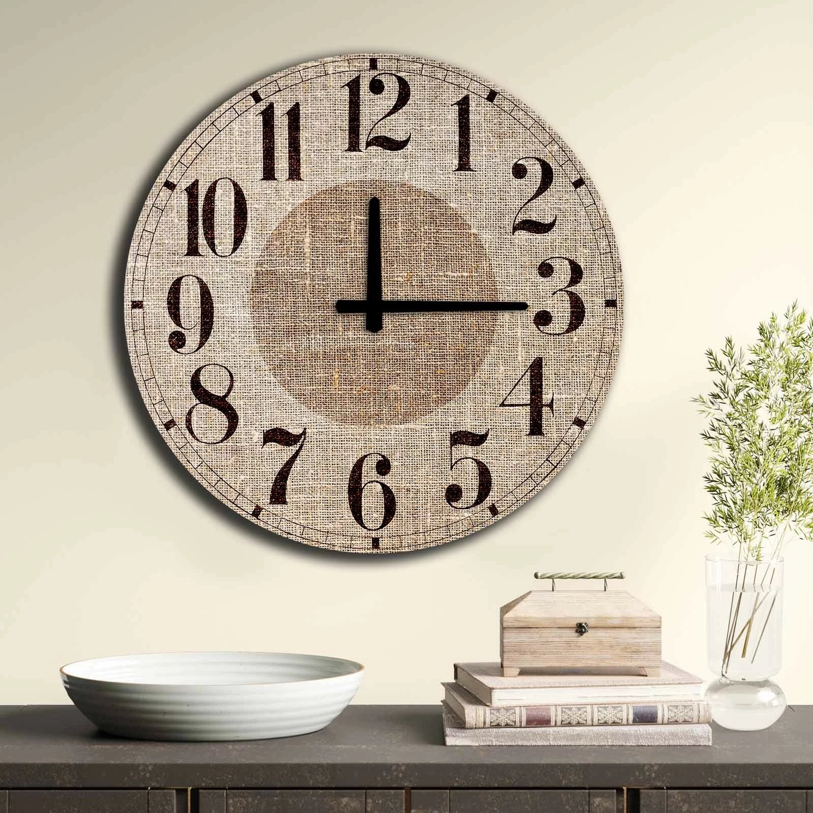 Orë dekorative MDF, Wallity, 5050MS-047, shumëngjyrëshe, 50cm