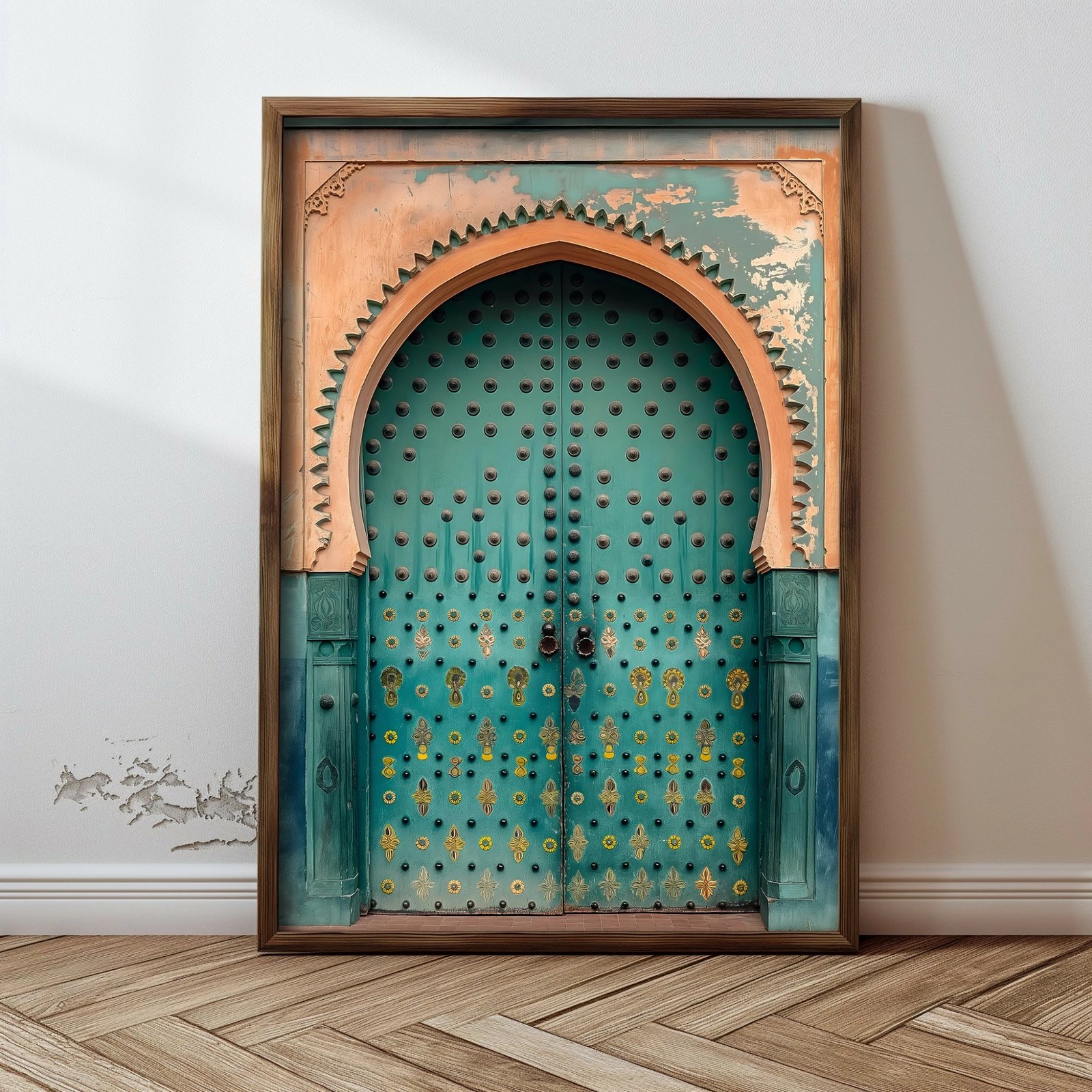 Pikturë dekorative me kornizë MDF, shumëngjyrëshe, GE125-L