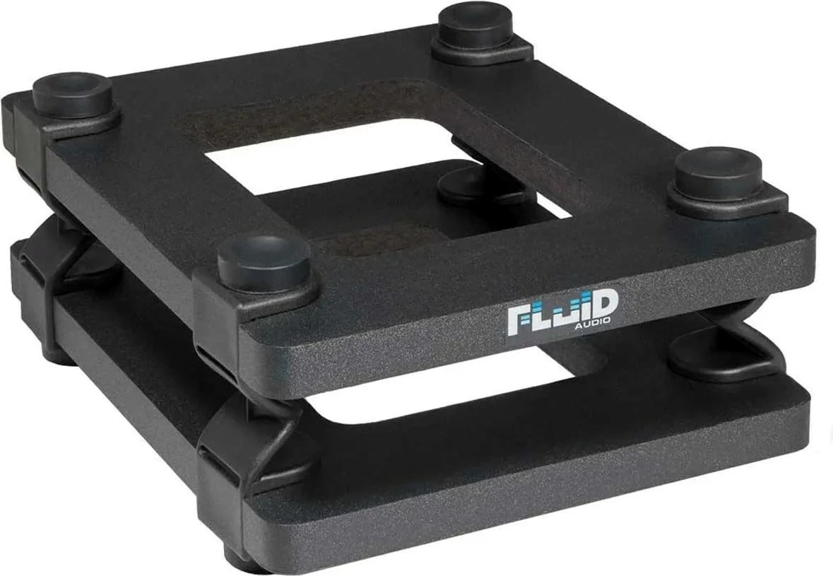 Stenda për monitorë studio Fluid Audio DS5, 4-5 inç, Plastike, Zezë, Set 2 copë