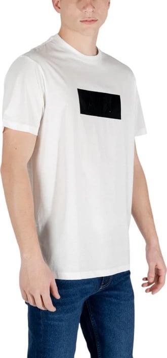Maicë për meshkuj Armani Exchange, e bardhë