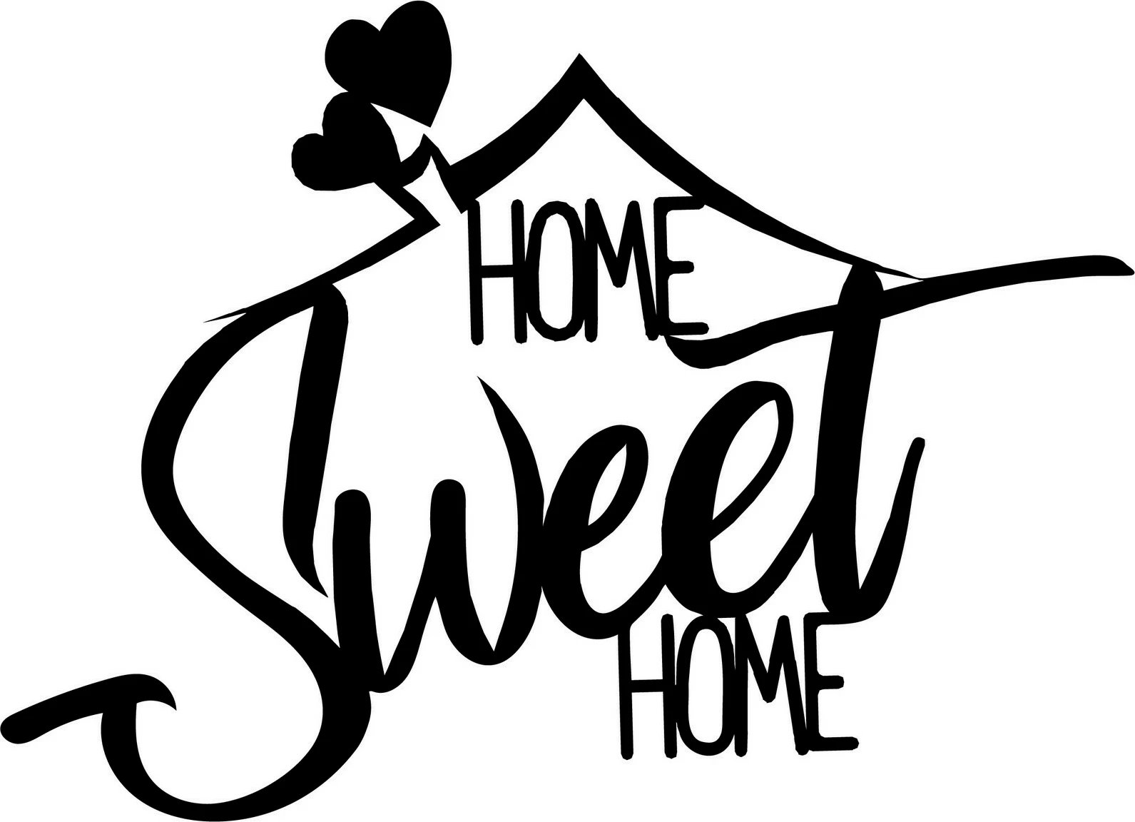 Aksesor dekorativ metalik për mur, Wallity, Welcome, ngjyrë e zezë, 50x70cm