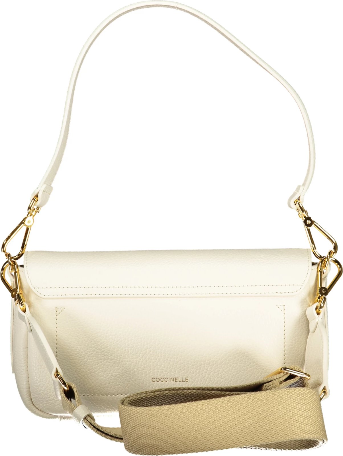 Çantë COCCINELLE U4K C-ME Lock për femra, e bardhë