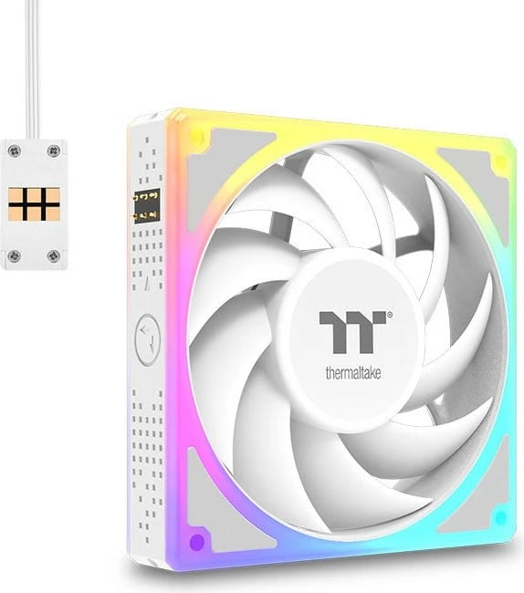 Ventilator kasë Thermaltake TOUGHFAN EX 120 ARGB Sync 3 copë, i bardhë