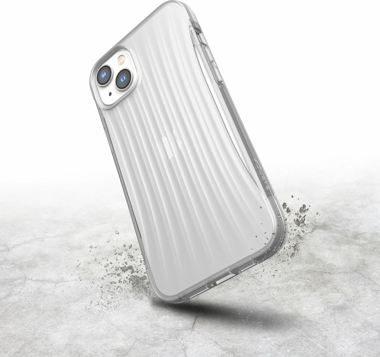 Mbështjellës Raptic X-Doria Clutch për iPhone 14 Plus, transparent