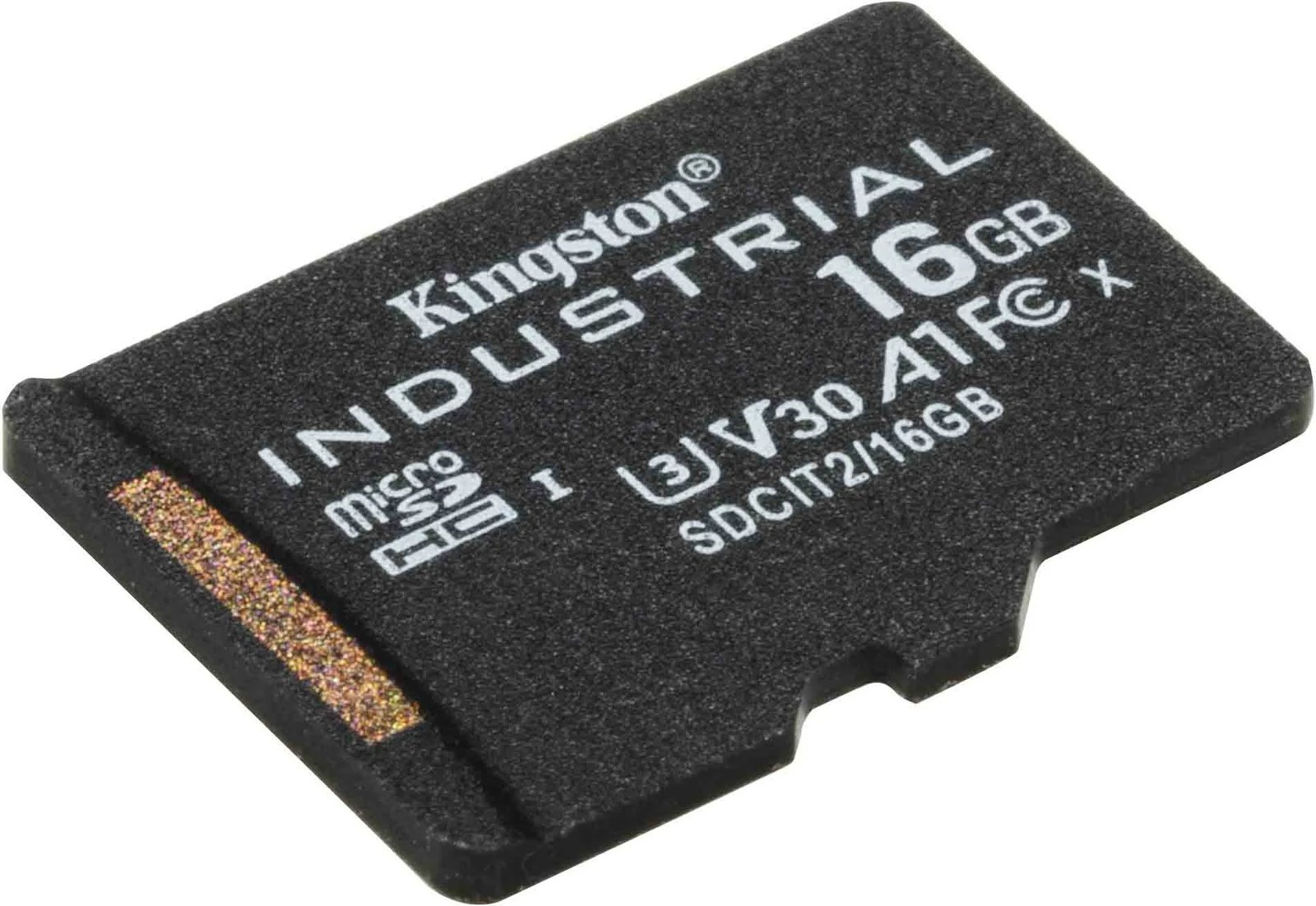 Kartelë MicroSDHC Kingston Industrial 16GB, Class 10, UHS-I, U3, V30, e zezë