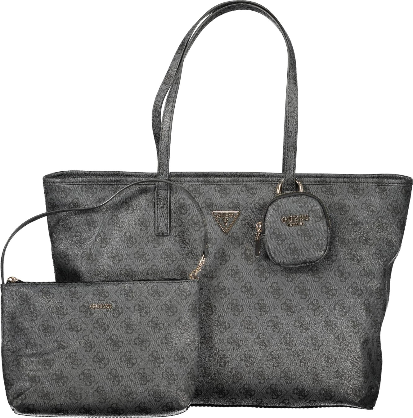 Çantë për femra GUESS JEANS Power Play, gri