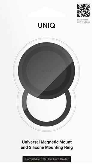 Baza magnetike UNIQ Flixa për celular, e zezë