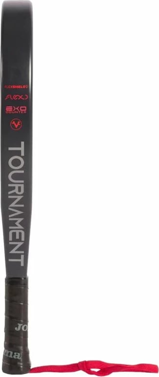 Raketë për tenis Joma, Tournament, për meshkuj dhe femra, e zezë