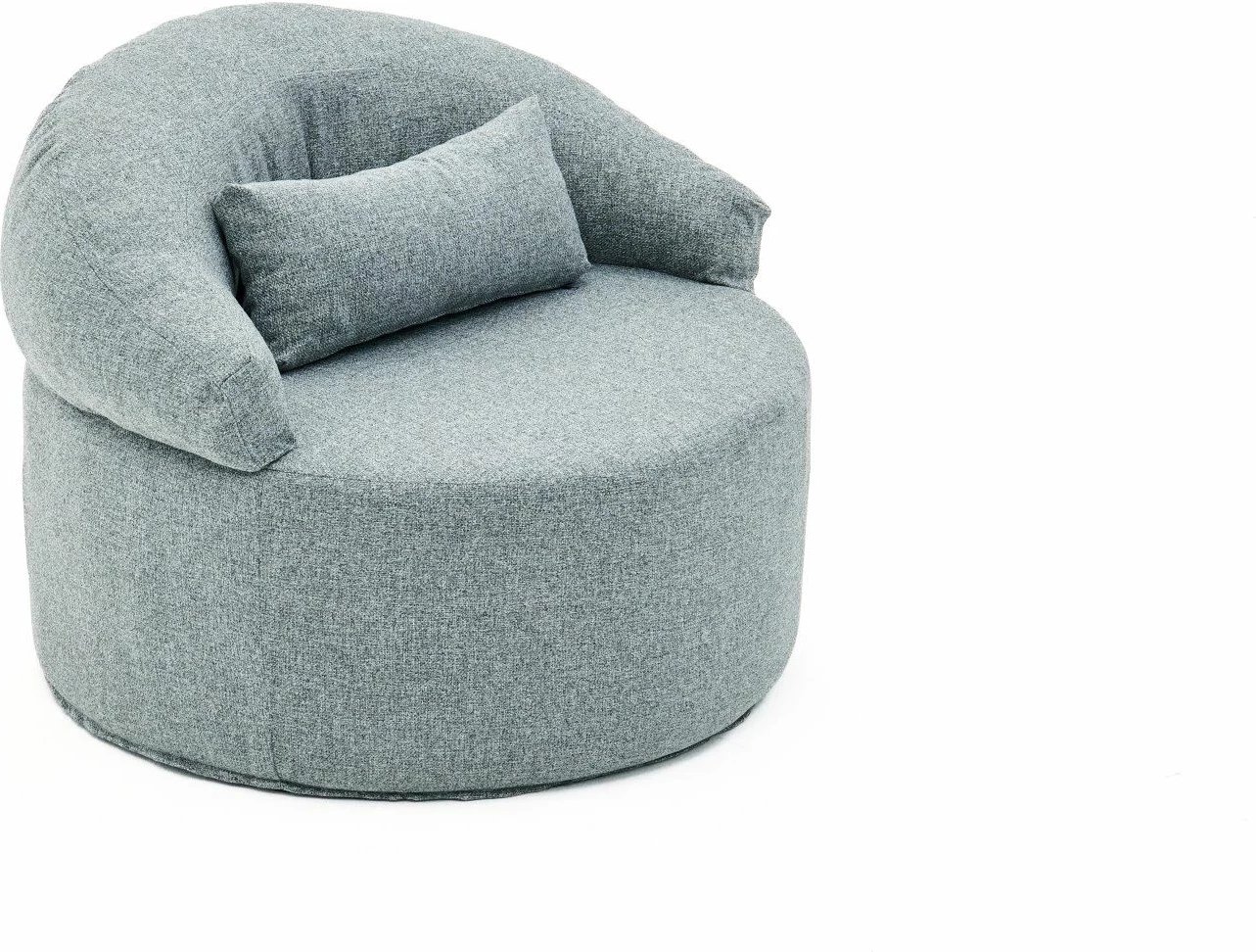 Karrige një vendëshe Pitta, ngjyrë gri, Atelier del Sofa